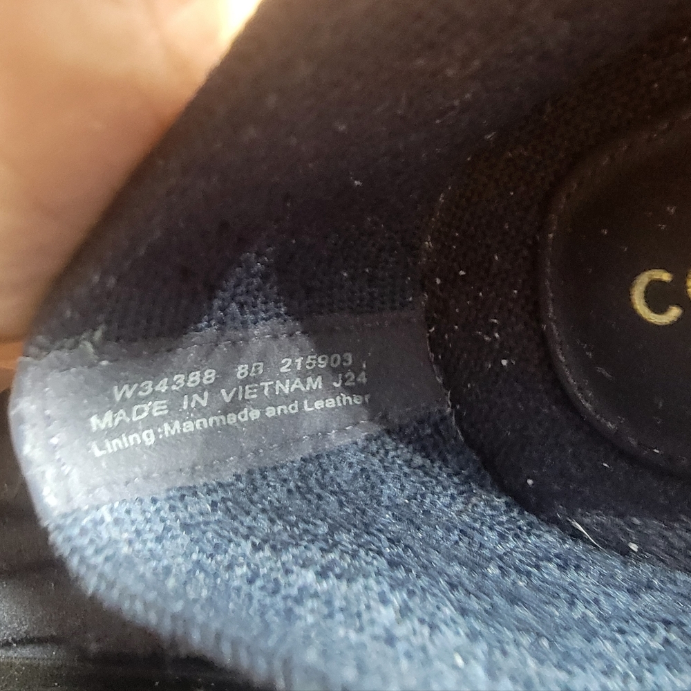 Cole Haan Navy Blue Espadrille Flats - Picture 11 of 11